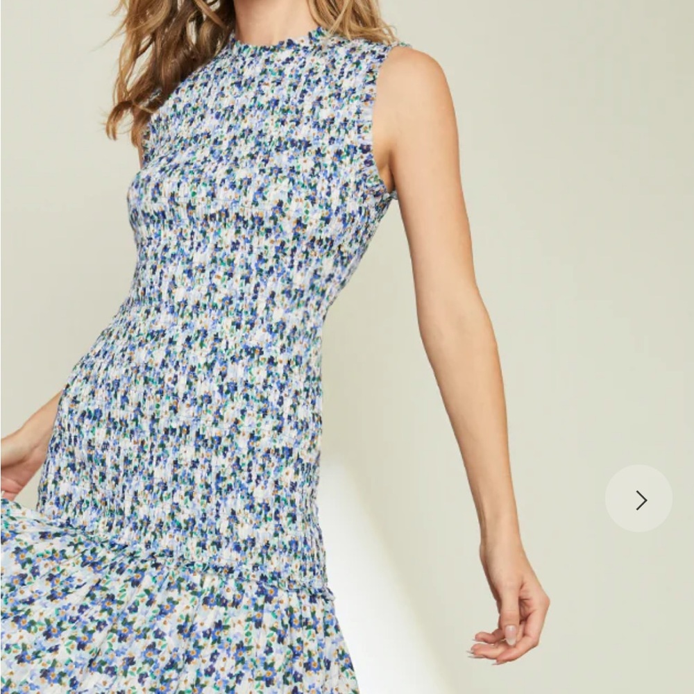 Brand new never worn beautiful smocked Veronica Beard Verena Dress!